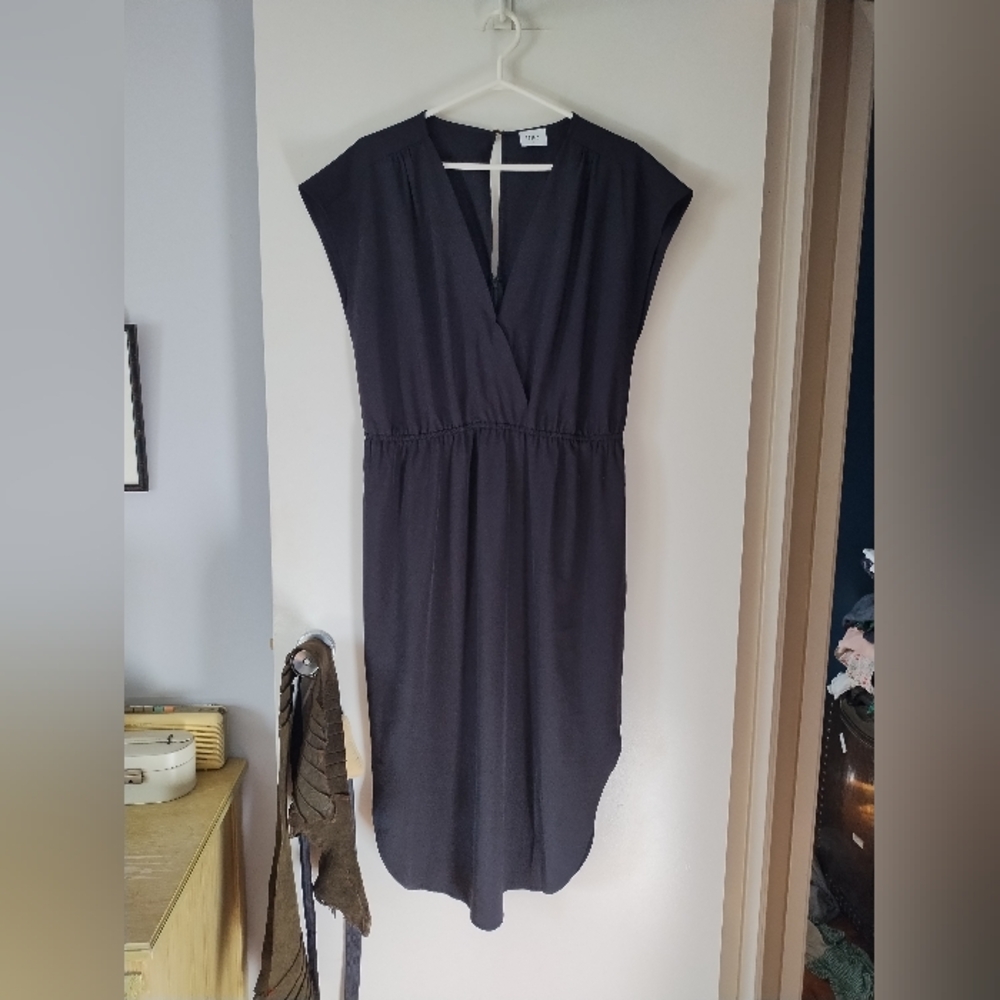 BAE THE LABEL Australia Black Stretch Jersey Wrap Dress L - Maternity